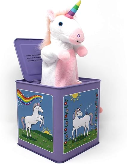 Jack Rabbit Creations Unicorn Jack in The Box Toy