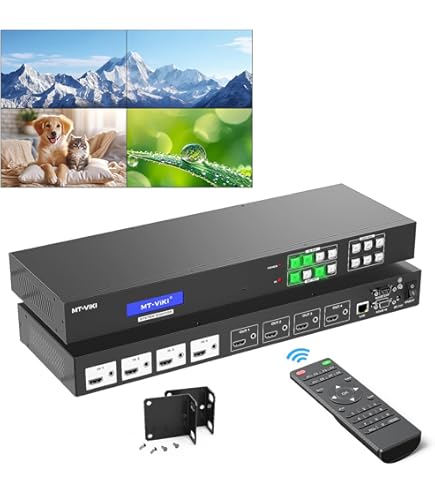 Amazon.com: MT-VIKI 4K@60Hz HDMI Matrix Switcher Splitter 8x8 W