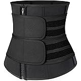 Waist Trainer for Women Weight Loss Corset Zipper Stomach Band Neoprene Burner Sweat Sauna Trimmer Body Workout Belt