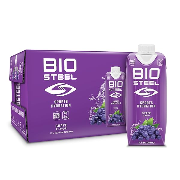 BIOSTEEL SPORTS DRINK, SUGAR-FREE FORMULA WITH ESSENTIAL ELECTROLYTES,...