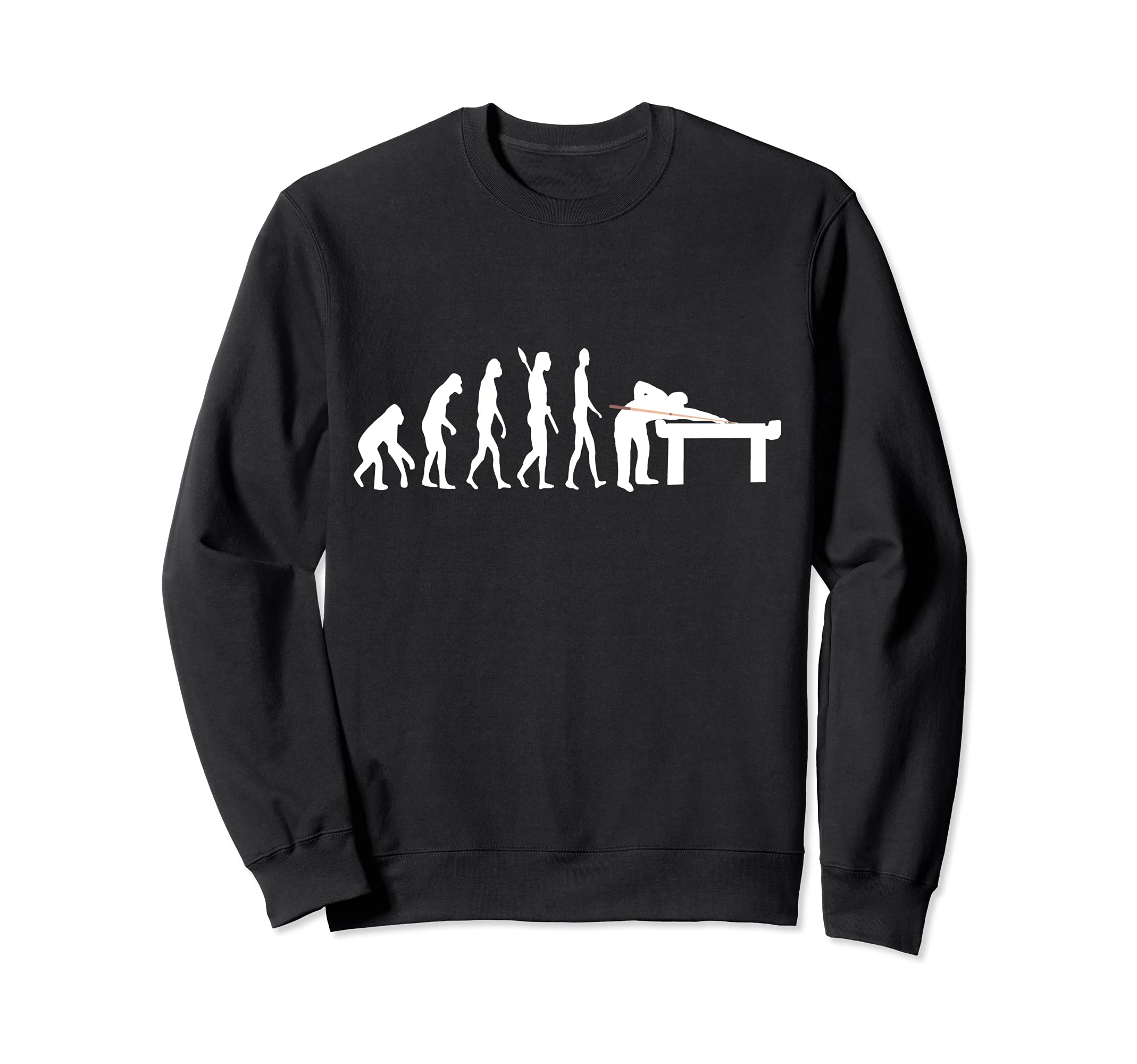 Pool Billard Evolution Snooker Player Table 8 Ball Sweatshirt