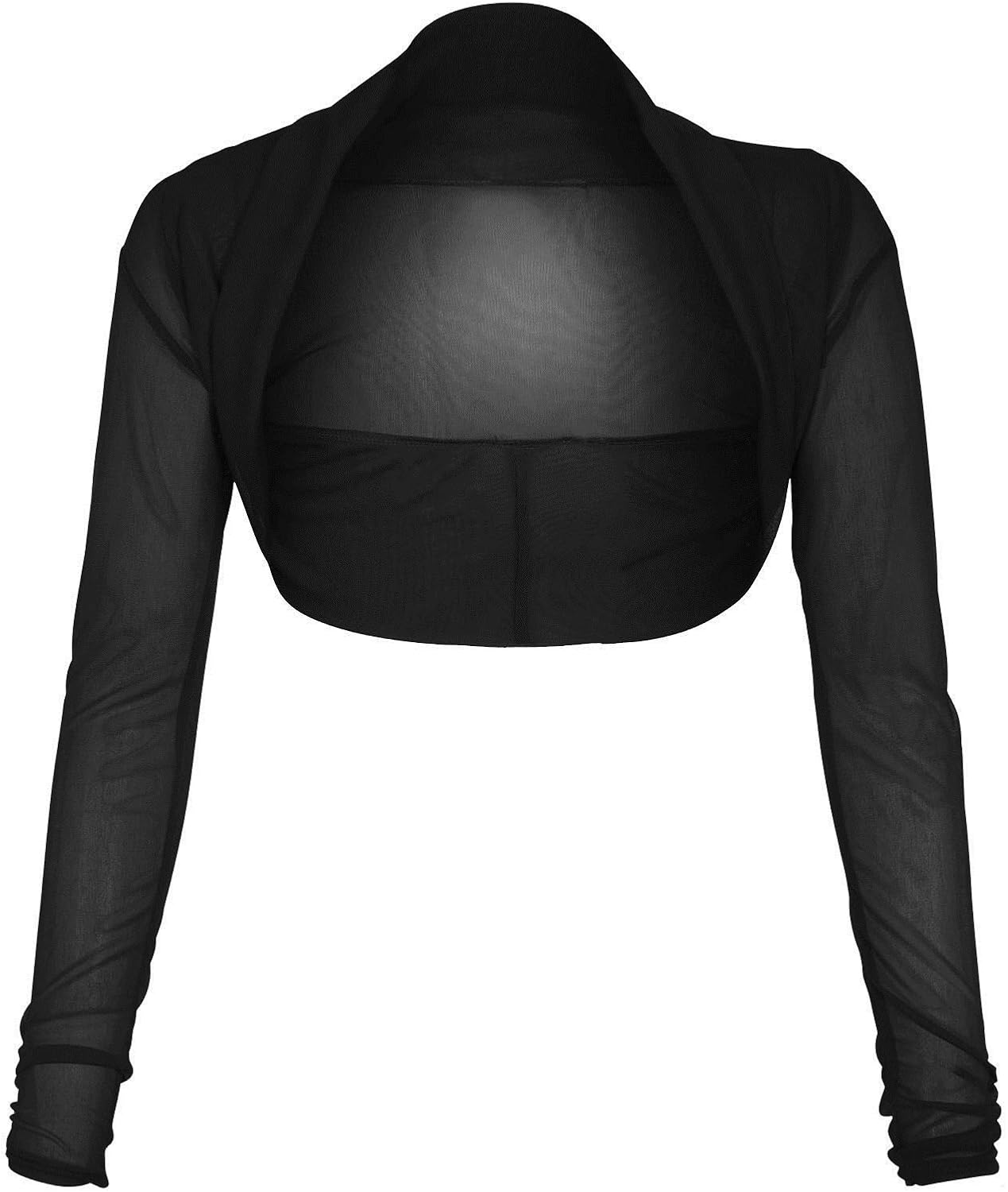 Comfiestyle® New Women Mesh Sheer Sleeve Shrug. UK 822 Amazon.co.uk