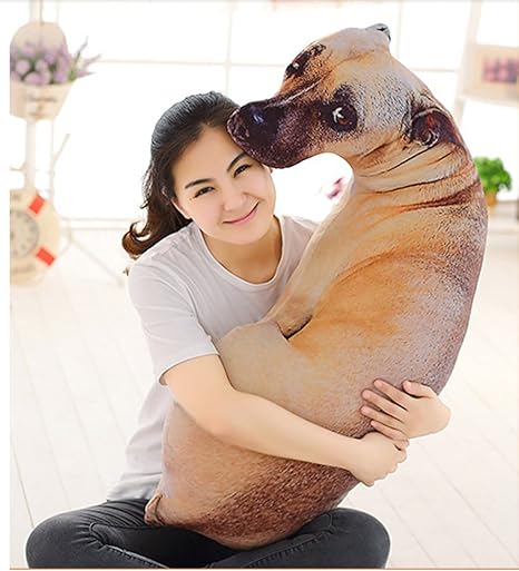 peluche perro realista