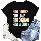 NEWKA Womens Human Rights Shirt Equality T-Shirts Ruth Bader Ginsburg Tee Tops