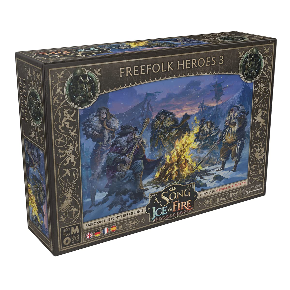 CMON Asmodee A Song of Ice & Fire – Free Volks Heroes 3 | Expansion | Tabletop | 2 Players | From 14+ Years | 45–60 Minutes | German | Multilingual — image 1