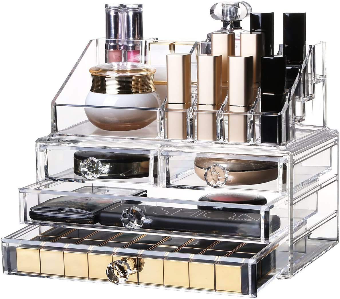 Mua Obor Cosmetics Storage Box Makeup Case Makeup Box Cosmetics Holder Cosmetics Storage Stand Tren Amazon Nhật Chinh Hang 21 Fado