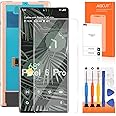 OLED for Google Pixel 6 Pro 5G LCD Screen Replacement for Pixel 6 Pro LCD Display GLUOG G8VOU Screen Touch Digitizer Assembly+Installation Video（with Fingerprint Function,No Fingerprint Cable