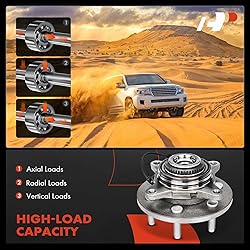 A-Premium Front Wheel Bearing and Hub Assembly with