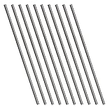 Rannb 5mm Dia Round Steel Rod Solid 200mm Length