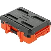 Klein Tools 54300MBX MODbox Small Tool Box | Stackable Module, Heavy-Duty Organizer with Removable Tray, Water and Debris Resistant