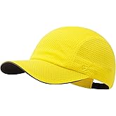 GADIEMKENSD Women's Race Day Running Cap Performance Mesh Hat - Excellent Ventilation, Lightweight, Reflective Safety