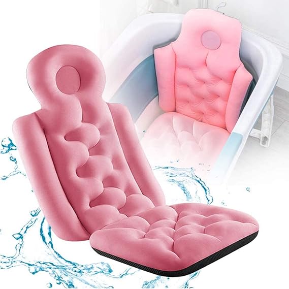 Bath Cushion for Tub for Adults Full Body, Nonslip Ergonomic Bathtub