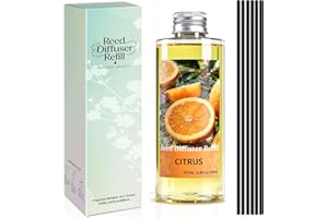 SCENTORINI Reed Diffuser Oil Refill, 6.76 Fl Oz, Natural Scented Essential Oil Refill Long Lasting Home Fragrance for Room Sp