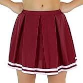 Danzcue Womens Knit Pleat Cheerlearding Uniform Skirt