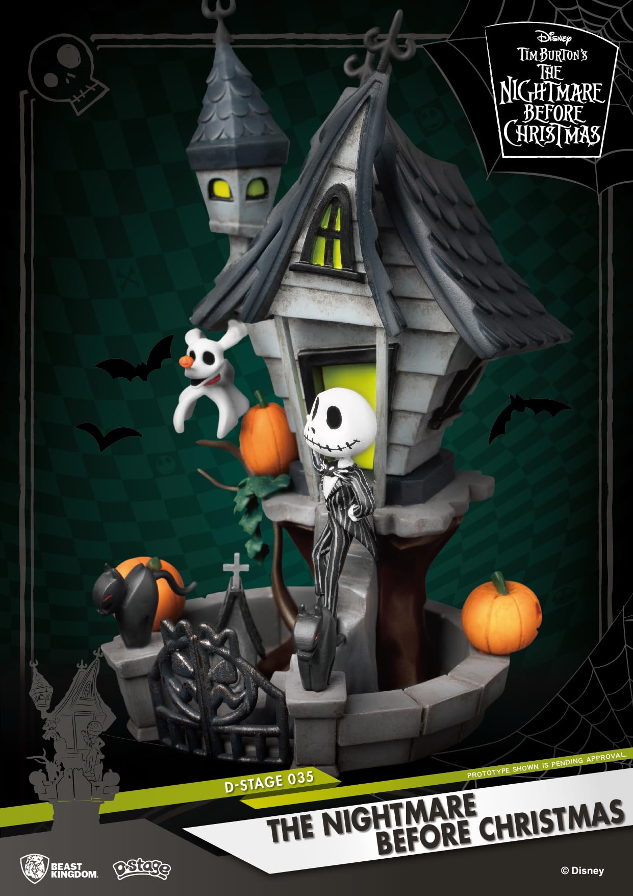 Beast Kingdom The Nightmare Before Christmas DS-035 D-Stage Series Statue