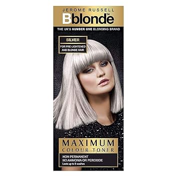 Amazon Com Jerome Russell Bblonde Maximum Colour Toner Silver