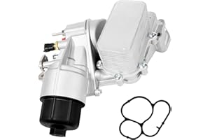 68525212AA Upgraded Aluminum Oil Cooler Engine Oil Filter Housing Assembly Fit for Jeep Grand Cherokee 3.0L V6 Turbo Diesel 2