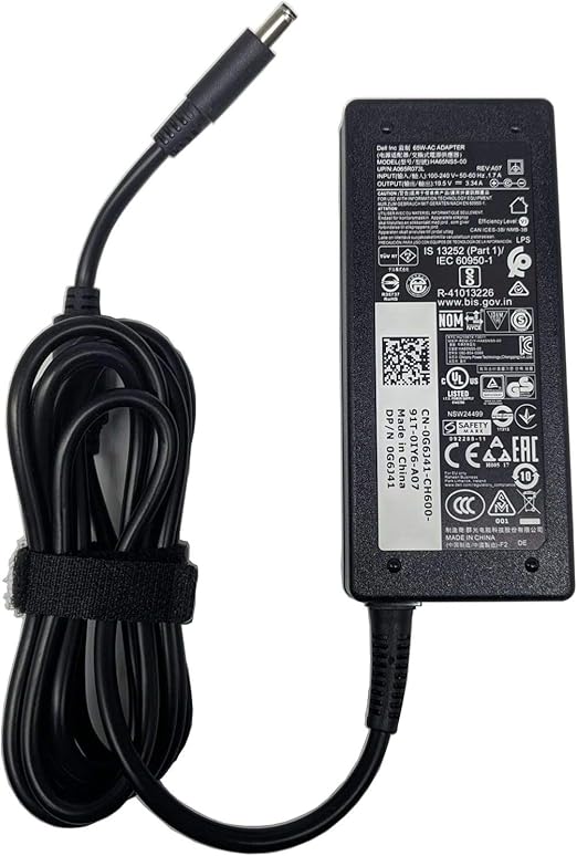 Dell Genuine Laptop Adapter 65W Battery Charger for Inspiron 17 3793