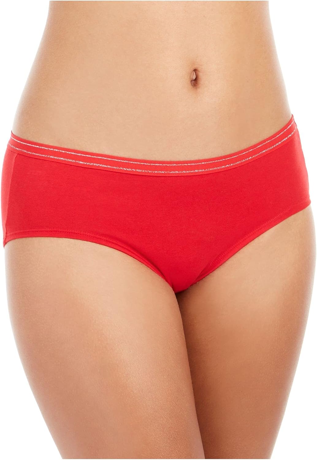 JENNI Intimates Red Solid Everyday Underwear Size XXL Clothing