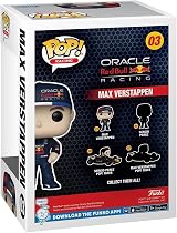 Funko Pop Racing Max Verstappen Red Bull Collectible Vinyl Figure 3.75in view 2