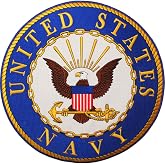 United States Navy USN Embroidered 10" Extra-Large Patch