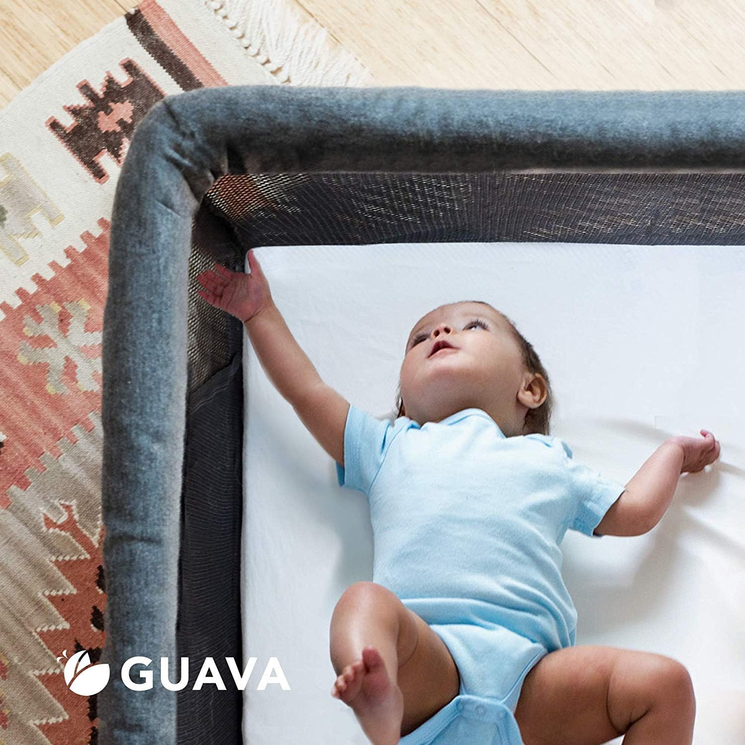 guava lotus crib sheet