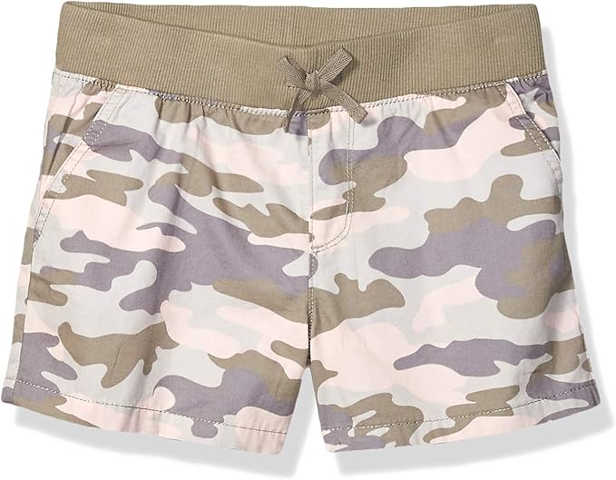 girls camo shorts