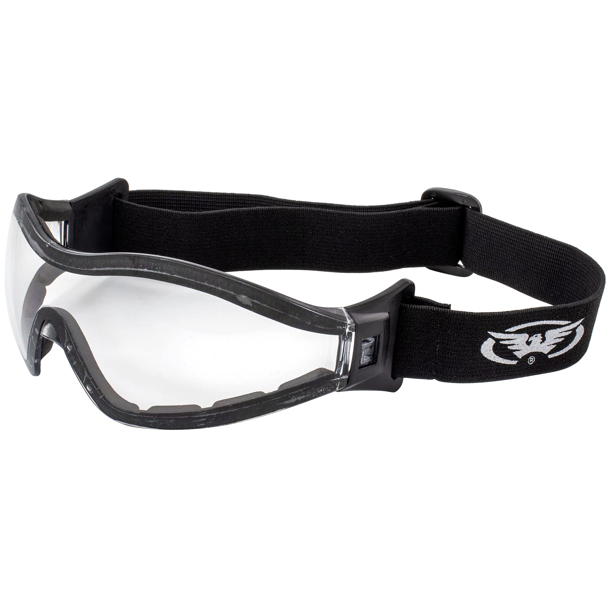 Global Vision Eyewear Z-33 Anti-Fog Safety Goggles with Pouch, Clear Lens