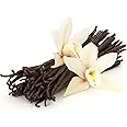 1/2 LB Organic Madagascar Vanilla Beans Whole Grade A Vanilla Pods for Homemade Vanilla Extract and Baking - 8 Ounces