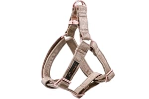 ARING PET Dog Halter Harness, Velvet Dog Harness, No Pull Dog Halter Harness, Adjustable Heavy Duty Dog Harness for Small Medium Large Dogs