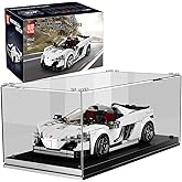 Mould King Speed Champions McLaren 650S Model Car Building Kit with Display Case, 27043 Super Car Building Blocks, Race Vehic