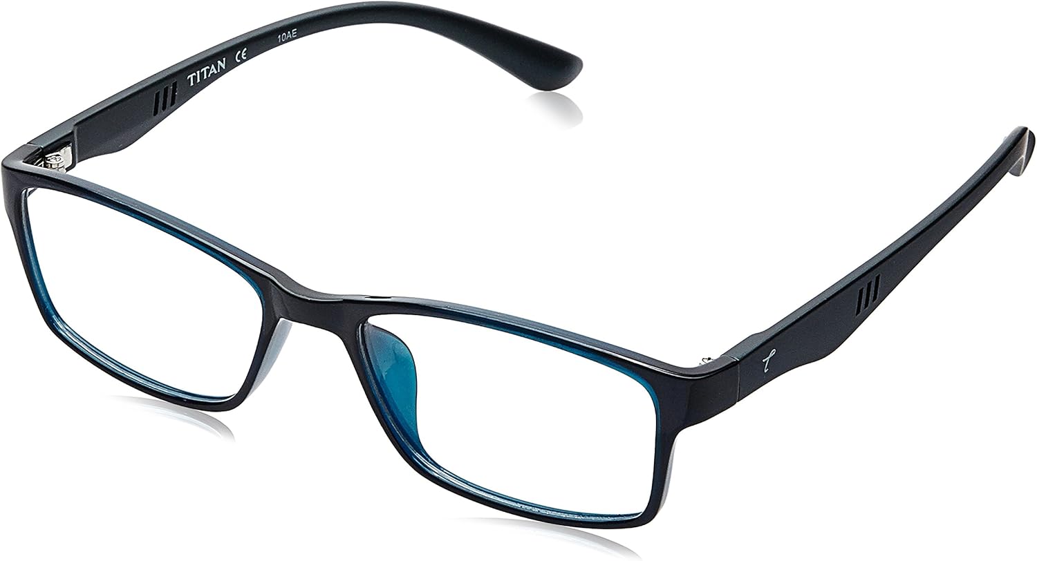 Buy Titan Full Rim Rectangular Unisex Spectacle Frame (TR1154A1A152