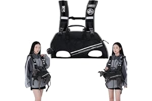 Wakytu Dog Backpack Carrier for Small Dogs,Dog Lift Harness,Adjustable Padded Breathable Straps for Dogs, Disabled, Joint Injuries, Arthritis,M(8.5-17.5LBS)