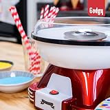 Gadgy Retro Candy Floss Cotton Maker Machine Kids Adults Sugar Candies 500W Red view 8