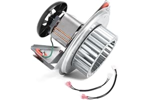 AIBABCUE Furnace Draft Inducer Motor Assembly for Carrier, Bryant, Payne, Jakel Furnace 318984-753 HC21ZE117 HC21ZE114A LA11AA005 Inducer Motor Blower Wheel with Mounting Bracket Kit Replacement Parts