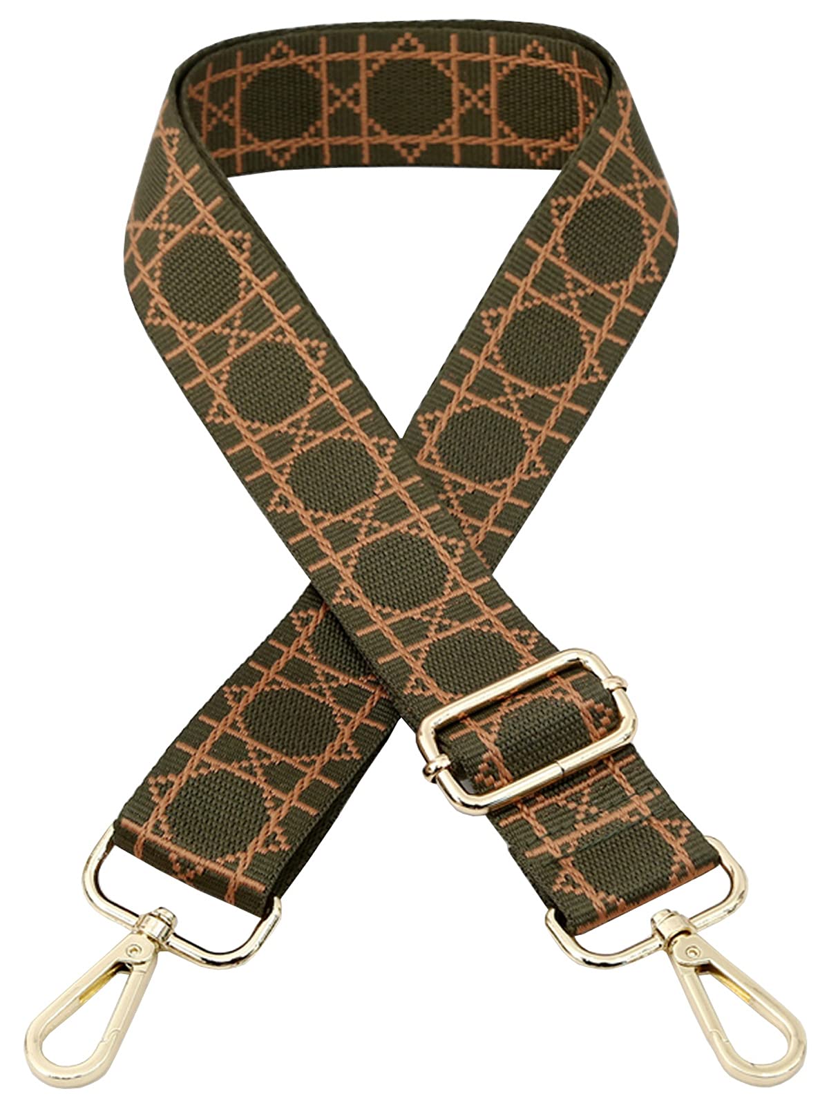 Adjustable Wide Shoulder Strap Replacement Belt Crossbody Canvas Bag Handbag