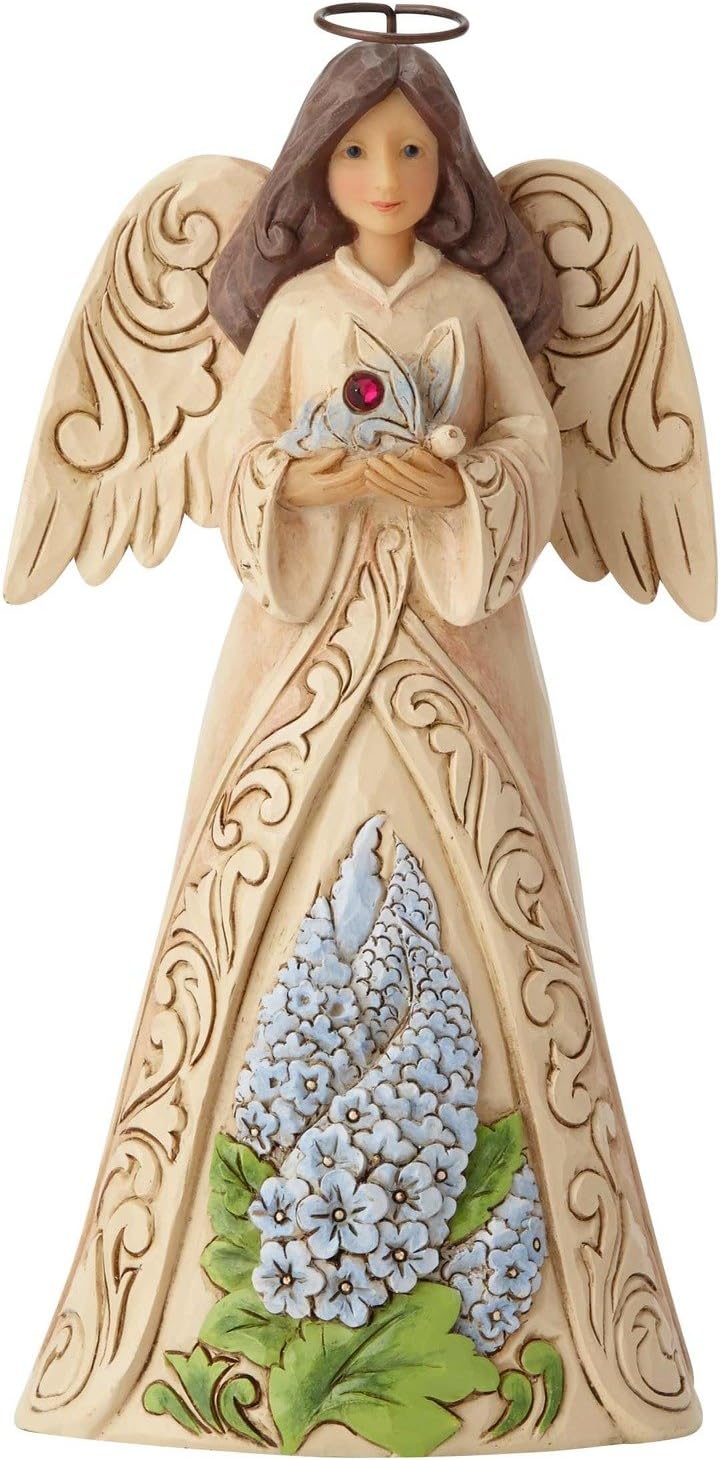 Heartwood creek July Angel Figurine, Resin, Colourful, 65 x 80 x 155 cm
