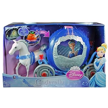 disney princess cinderella transforming carriage