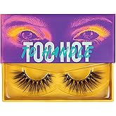 Magnetic Eyelashes with 12 Magnets – Premium Faux Mink Lashes | Reusable 50x | Universal Fit | Vegan & Cruelty-Free | Natural Look – 1 Pair (Too Flawless)