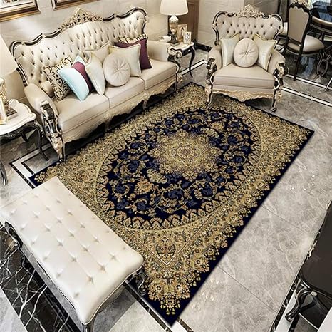 Amazon カーペット夏 リビングルーム ウォッシャブル 折り畳み可能 模様替え 防音カーペット 洗濯機丸洗い 華やか ラグ マット 欧式古典 薔薇柄 図柄 オリエンタルスタイル 家庭用品飾り カラー ドアマット 玄関マット ラグマット 80 1 玄関マット オンライン通販