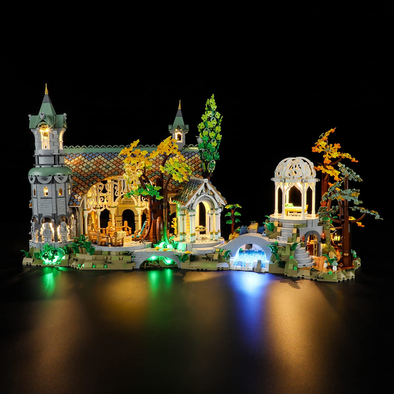 LIGHTAILING Light for 10316 Rivendell - Led Lighting Kit Compatible with Building Blocks Model - NOT Included The Model Set