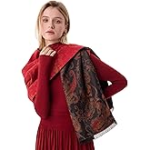 ZHE JIN Luxurious Scarf for Women, Warm Soft Scarves Winter Gift for Her