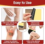 MQUPIN 36 Pcs Pain Relief Heat Patches Back Neck Joint 4 Bags 9Pcs/Box view 3