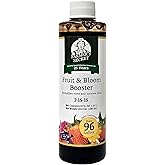 Farmer’s Secret Fruit & Bloom Booster Fertilizer (8oz) - Super Concentrated - Boosts Flowering and Yield on All Varieties of Fruits, Vegetables and Flowers