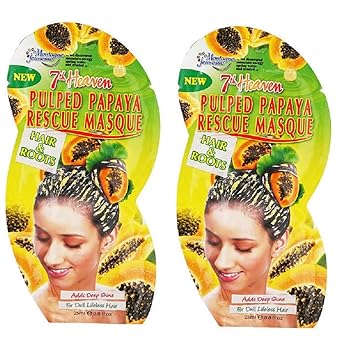 Montagne Jeunesse 7th Heaven Papaya Rescue Hair Mask Pack