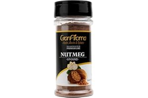 GranAroma Ground Nutmeg, Sweet & Aromatic Spice, Baking & Cooking (3.76 Ounce)
