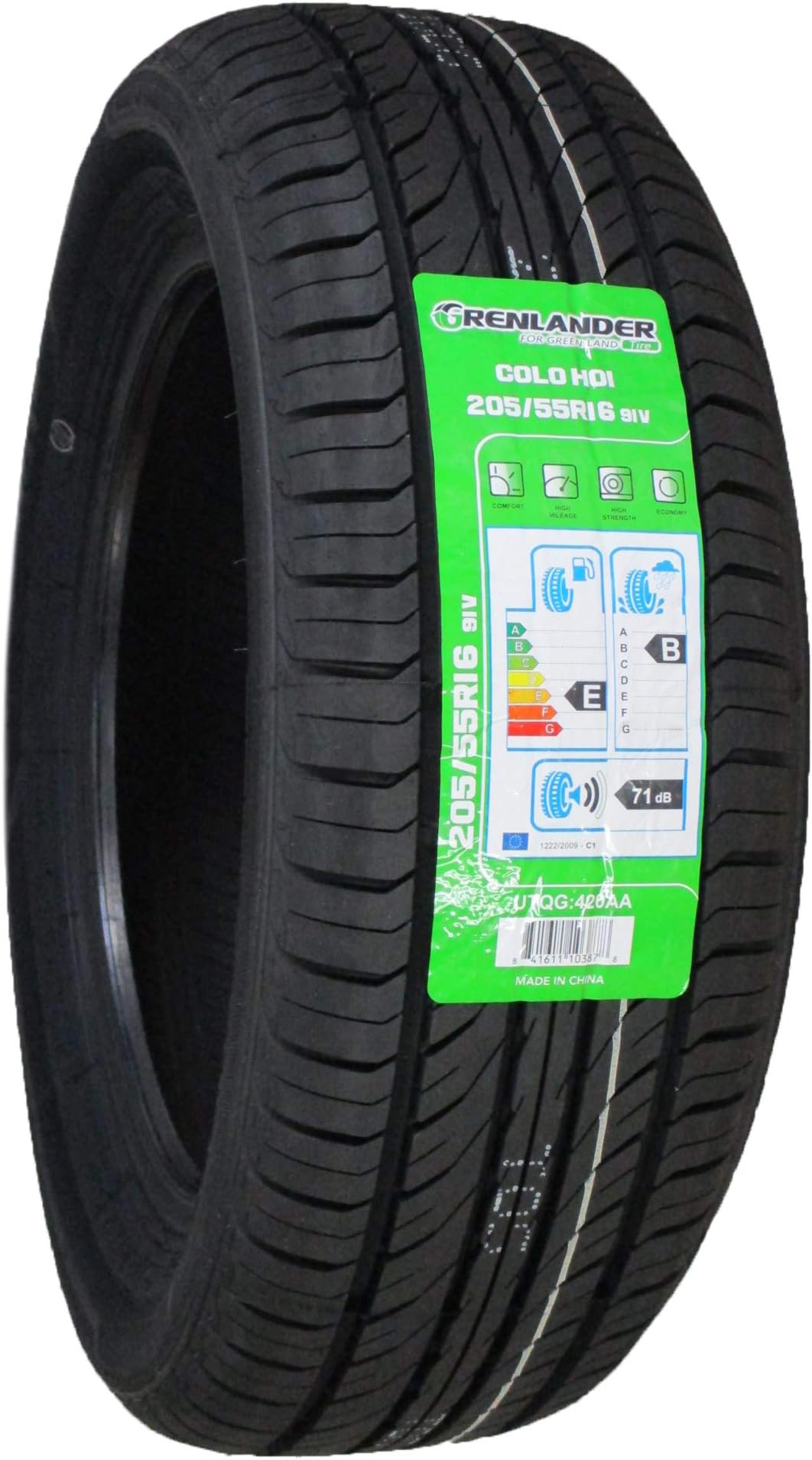 Grenlander H01 All-Season Radial Tire - 205/55R16 91V