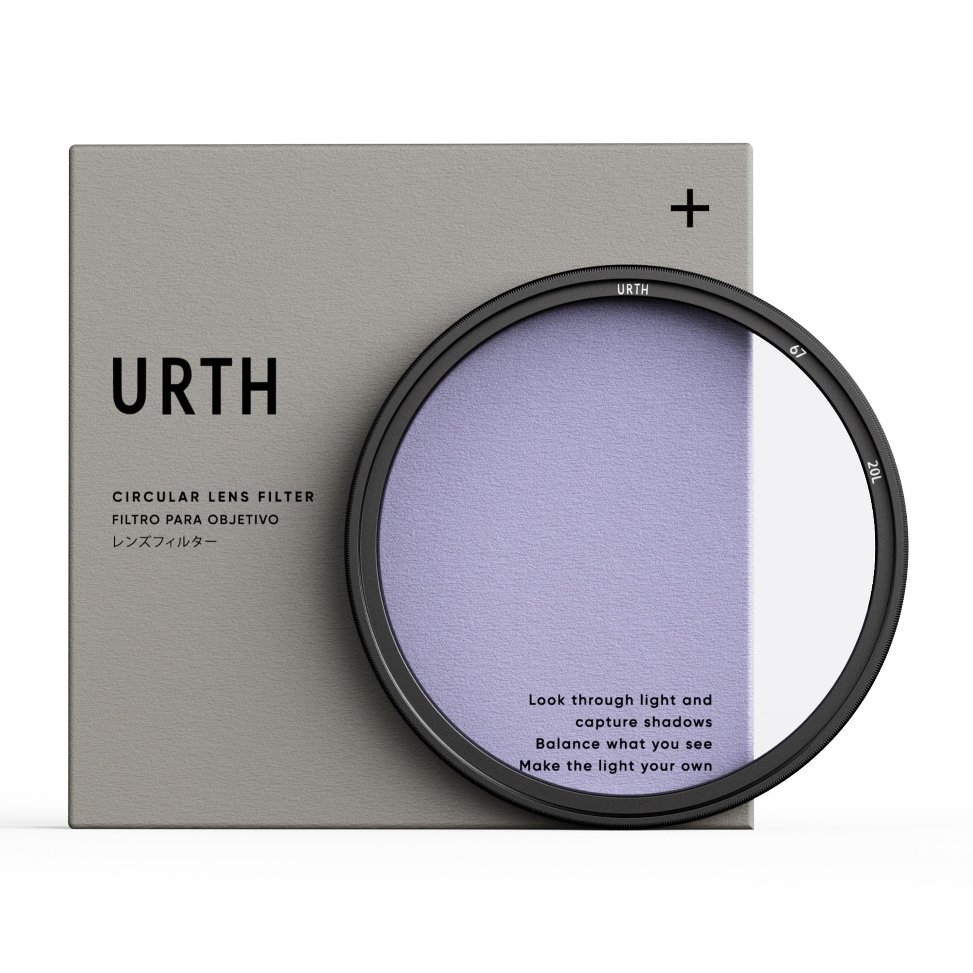 Urth 67mm Neutral Night Lens Filter (Plus+) — 20-Layer Nano-Coated Neodymium Light Pollution Reduction for Advanced Night Sky & Star Clarity