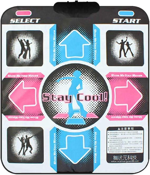 Dance Mat for Home Arcade Style Dance Games with Built in Music