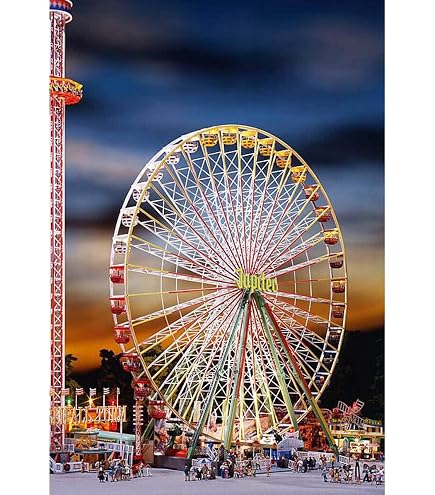 Amazon.com: Faller 140312 Ferris Wheel HO Scale Building Kit